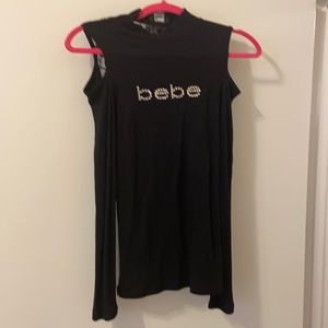 Bebe cold should long sleeve top M/6
